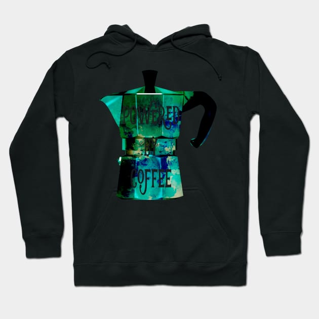 Powered by Coffee Hoodie by JonHerrera